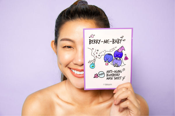Berry-Me-Baby Anti-aging Blueberry Mask (10 Sheets)